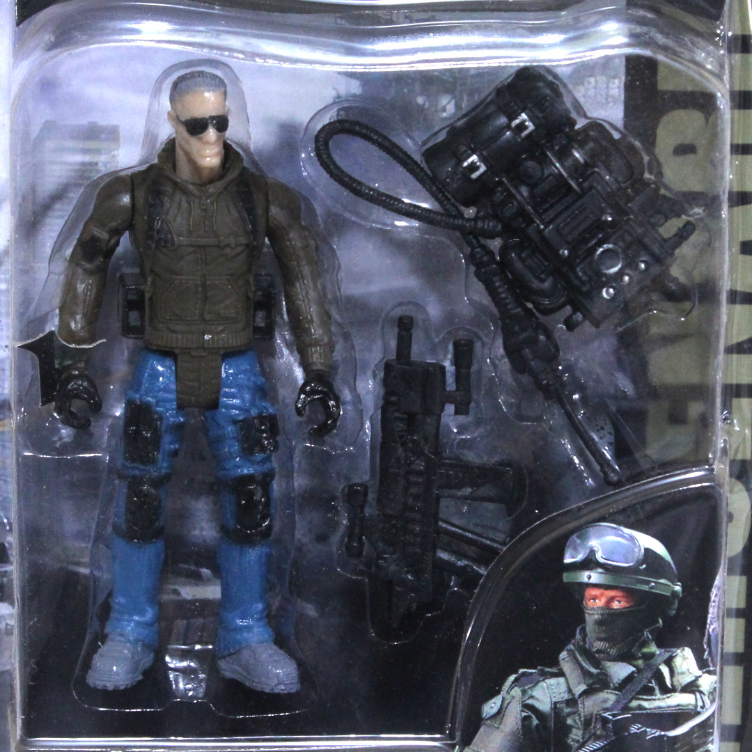 Warwolf Special Task Mercenaries Toy Action Figure Set – Blue