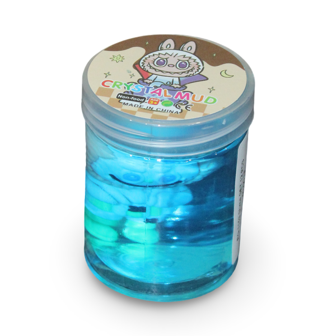 Labubu Crystal Mud Slime (1 Pcs)