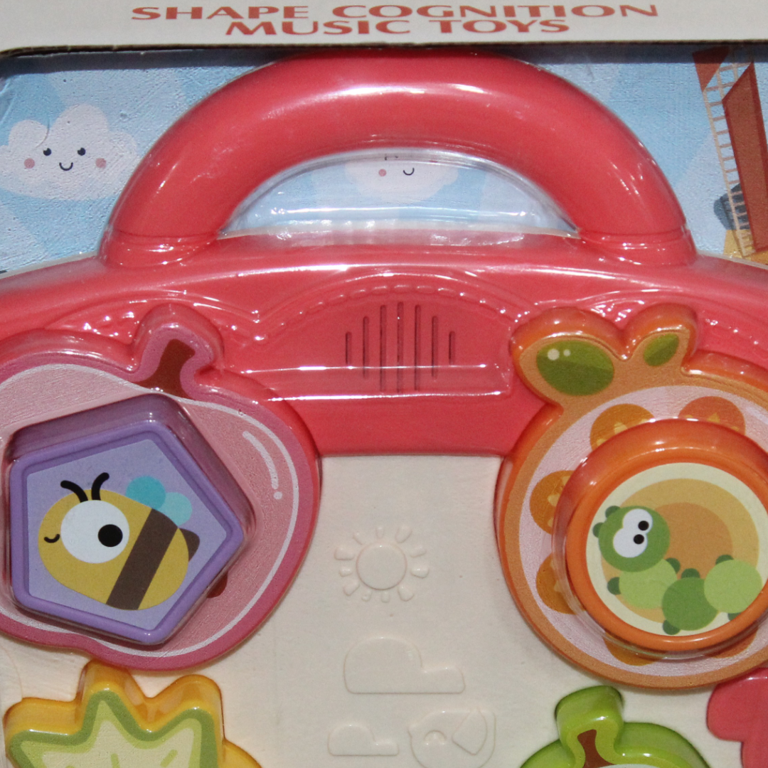 Huanger Shape Cognition Music Toy – 9 Pcs