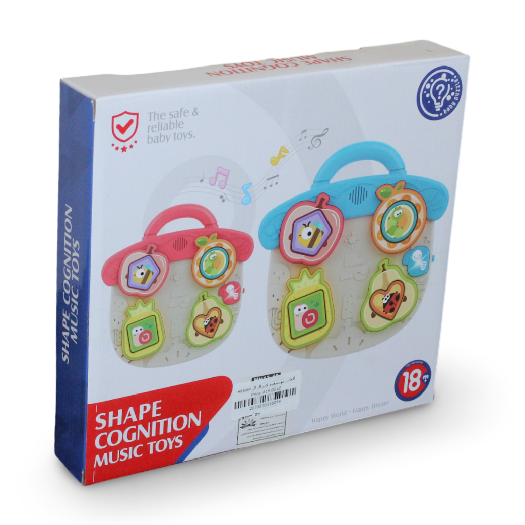 Huanger Shape Cognition Music Toy – 9 Pcs