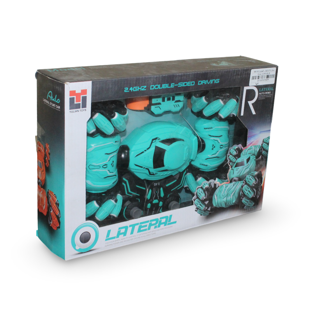 Lateral Gesture Control RC Stunt Car – Aqua