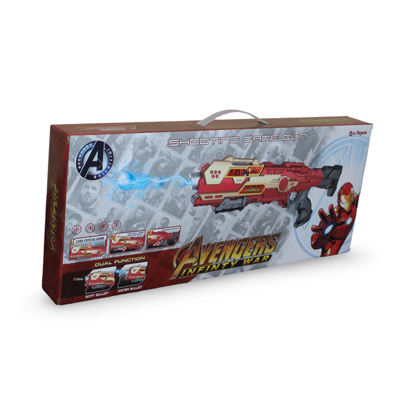 Iron Man Avengers Infinity War Shooting Game Gun Toy – 6 Pcs