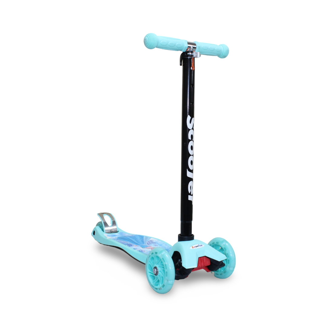 Alisa 3-Wheel Kick Scooter – Aqua - Toys - OKO