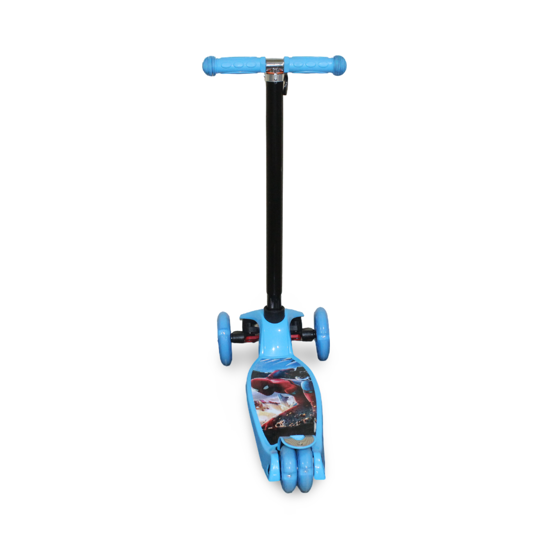 MG Kids Scooter 3 Levels – Spider-Man Baby Blue