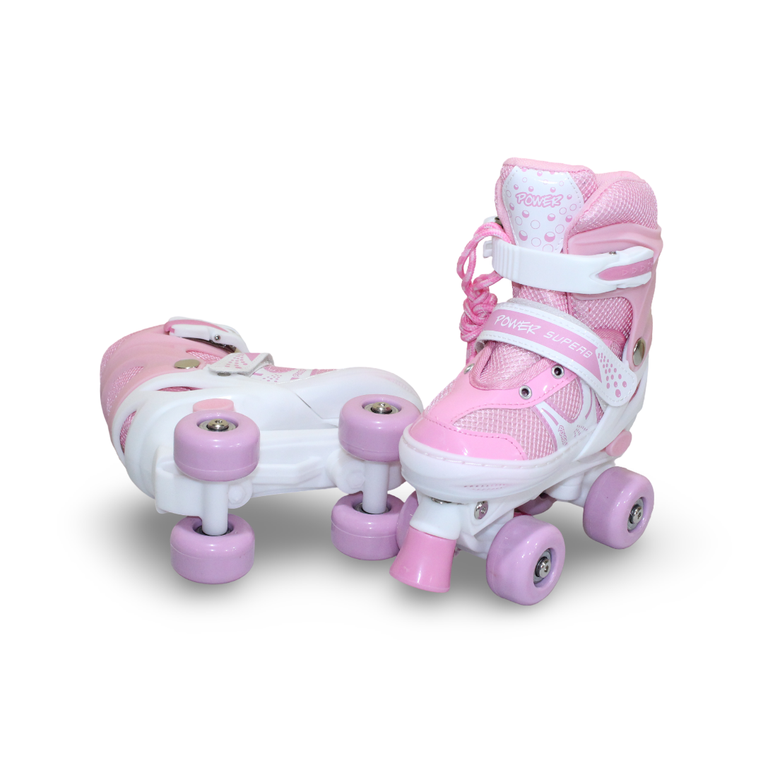 Power Superb Quad Roller Skates (S)