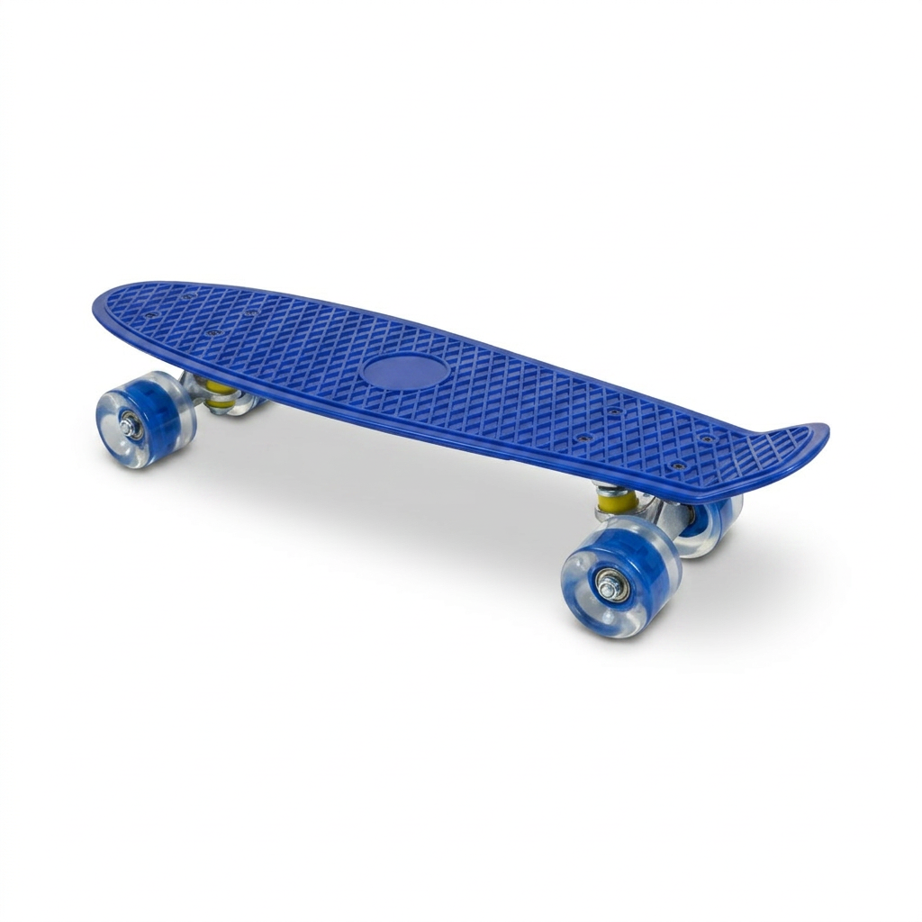 Skateboard 22.5 Inches LED Light-up Wheels – Blue