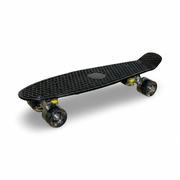 Skateboard 22.5 Inches LED Light-up Wheels – Black