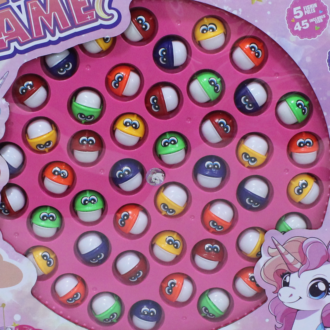 Fishing Game 45 Pcs – Pink