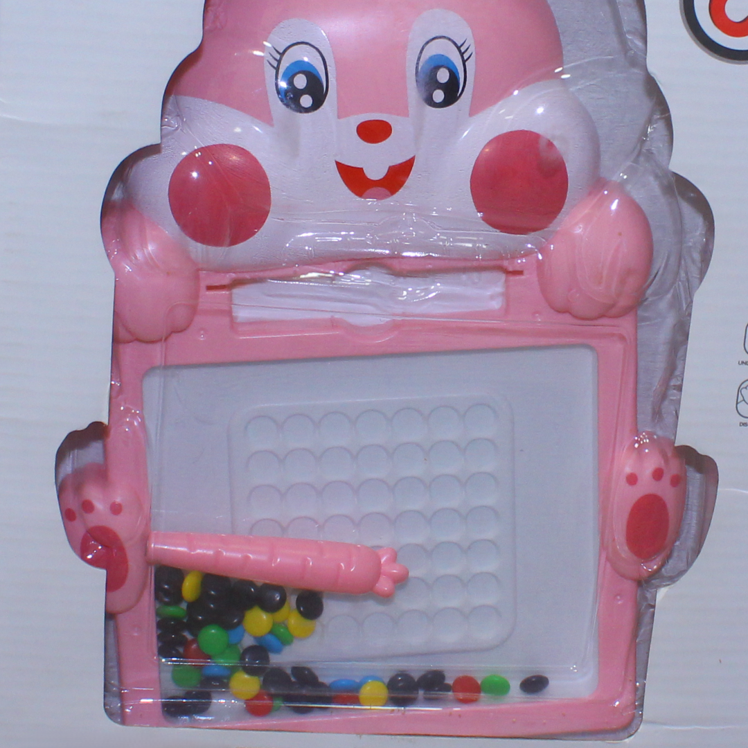 Rabbit Magnetic Drawing Board – Pink