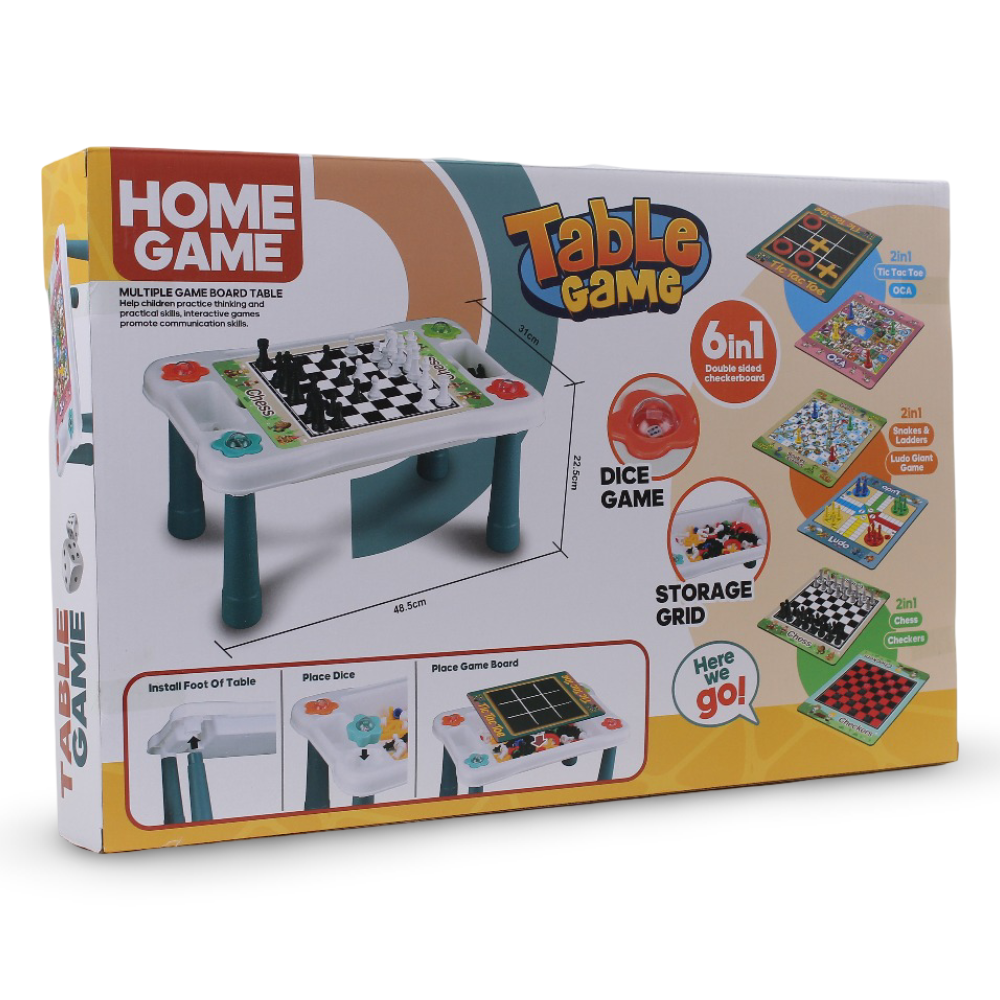Home Game 6-in-1 Table Game