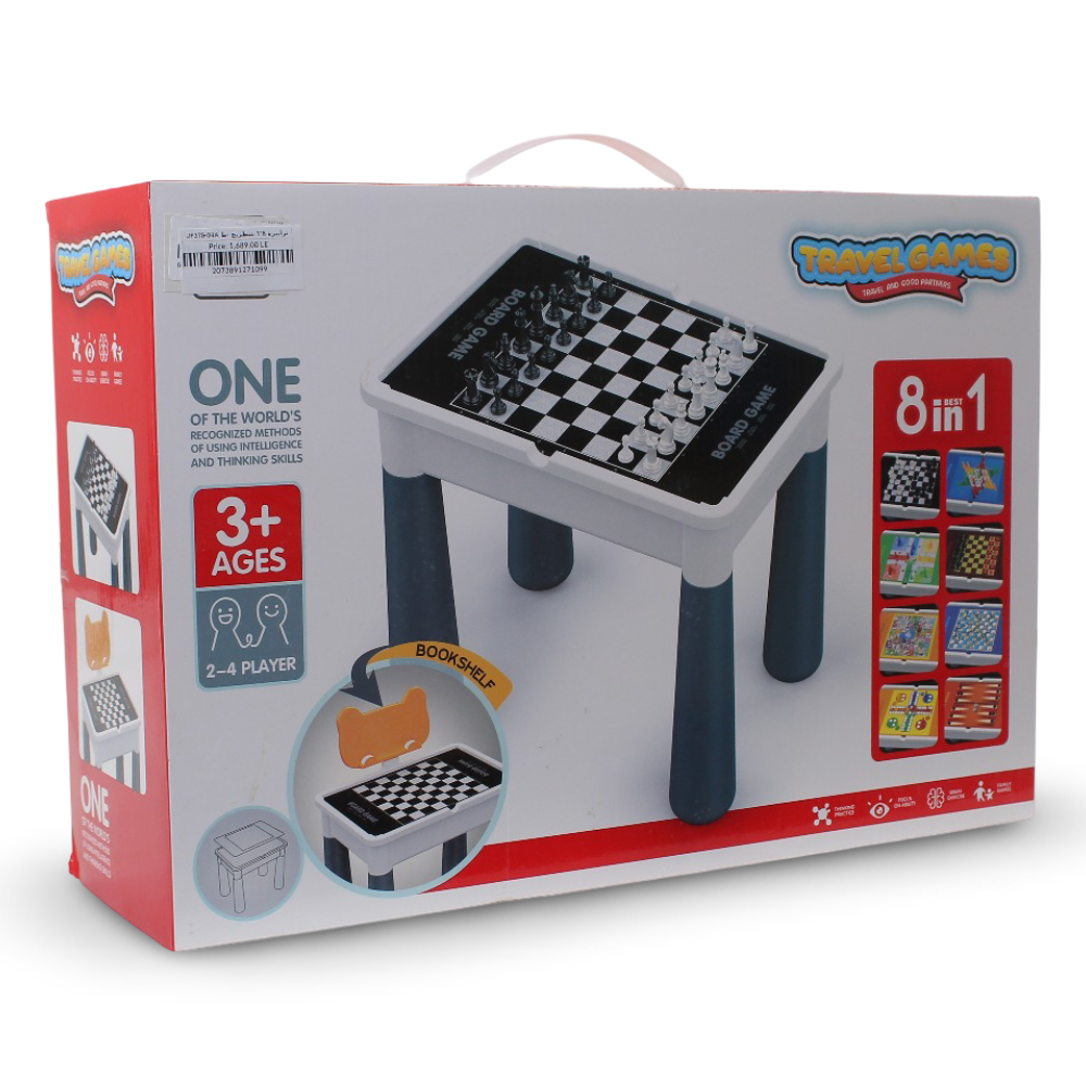 8-in-1 Travel Games Board