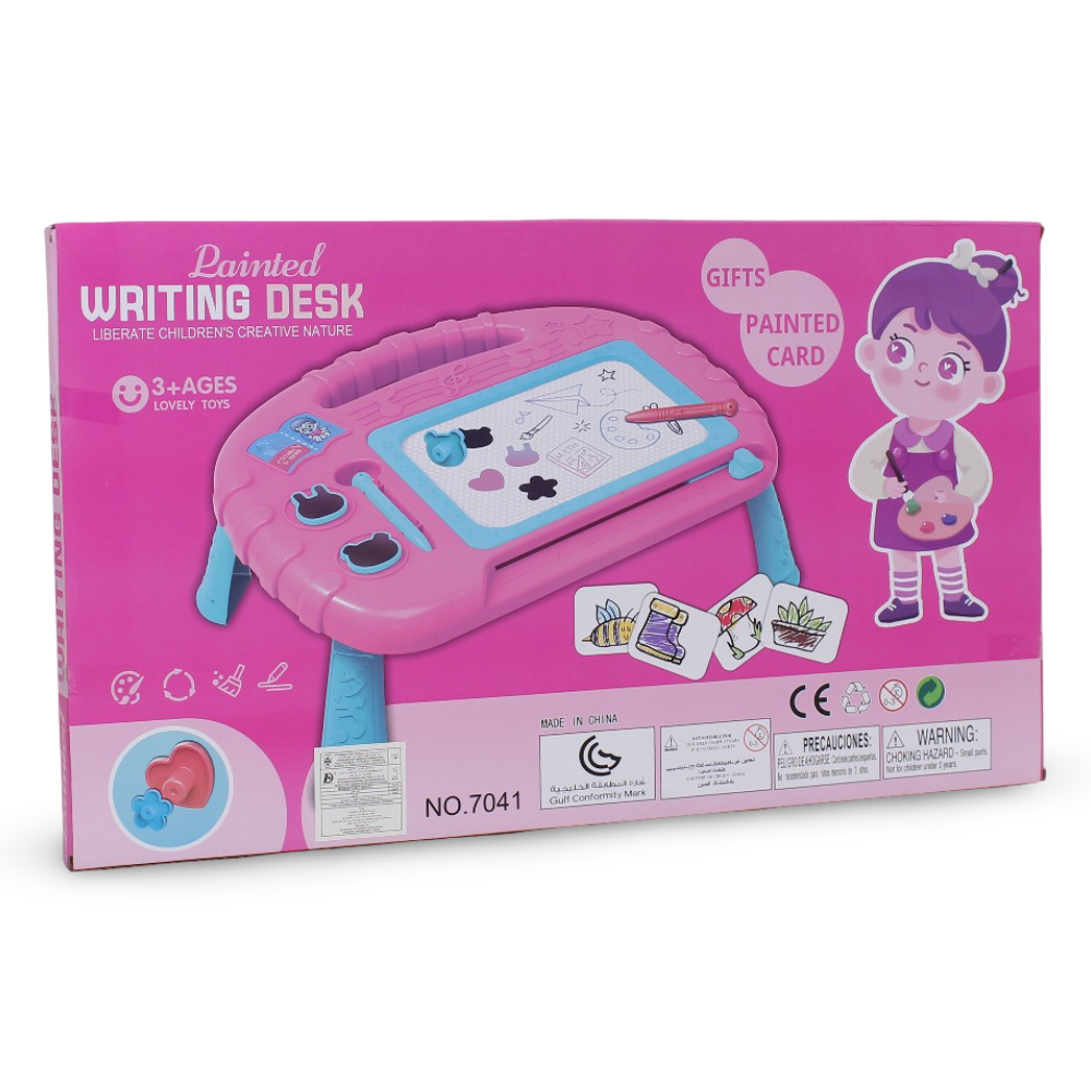 Painted Writing Desk – Pink