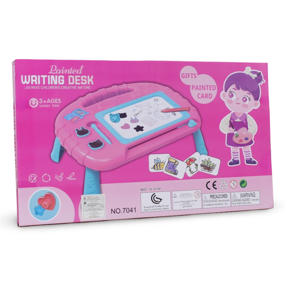 Painted Writing Desk – Aqua