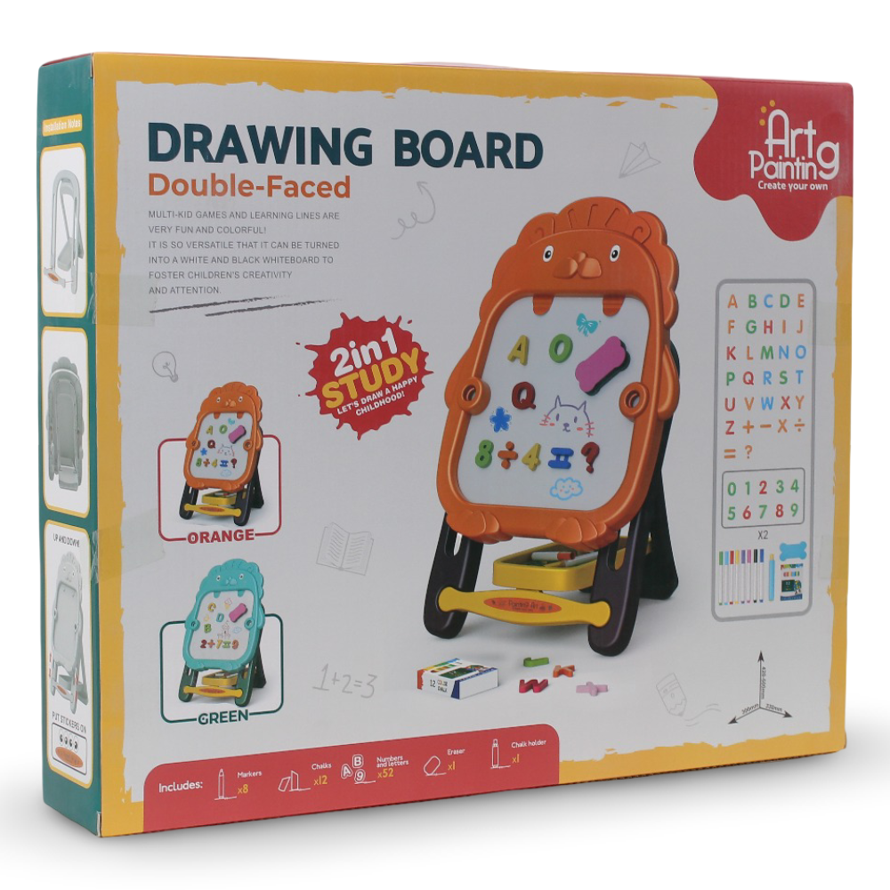 2-in-1 Double Faced Drawing Board