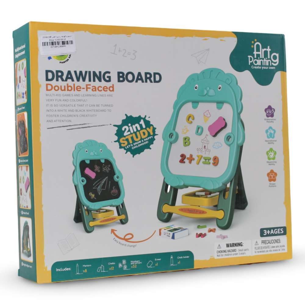 2-in-1 Double Faced Drawing Board