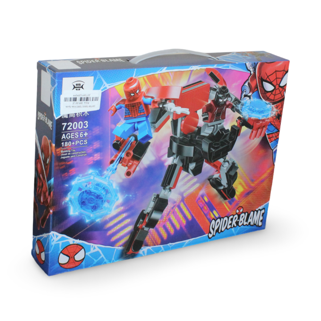 Spider-Blame Building Blocks Set – 180 Pcs