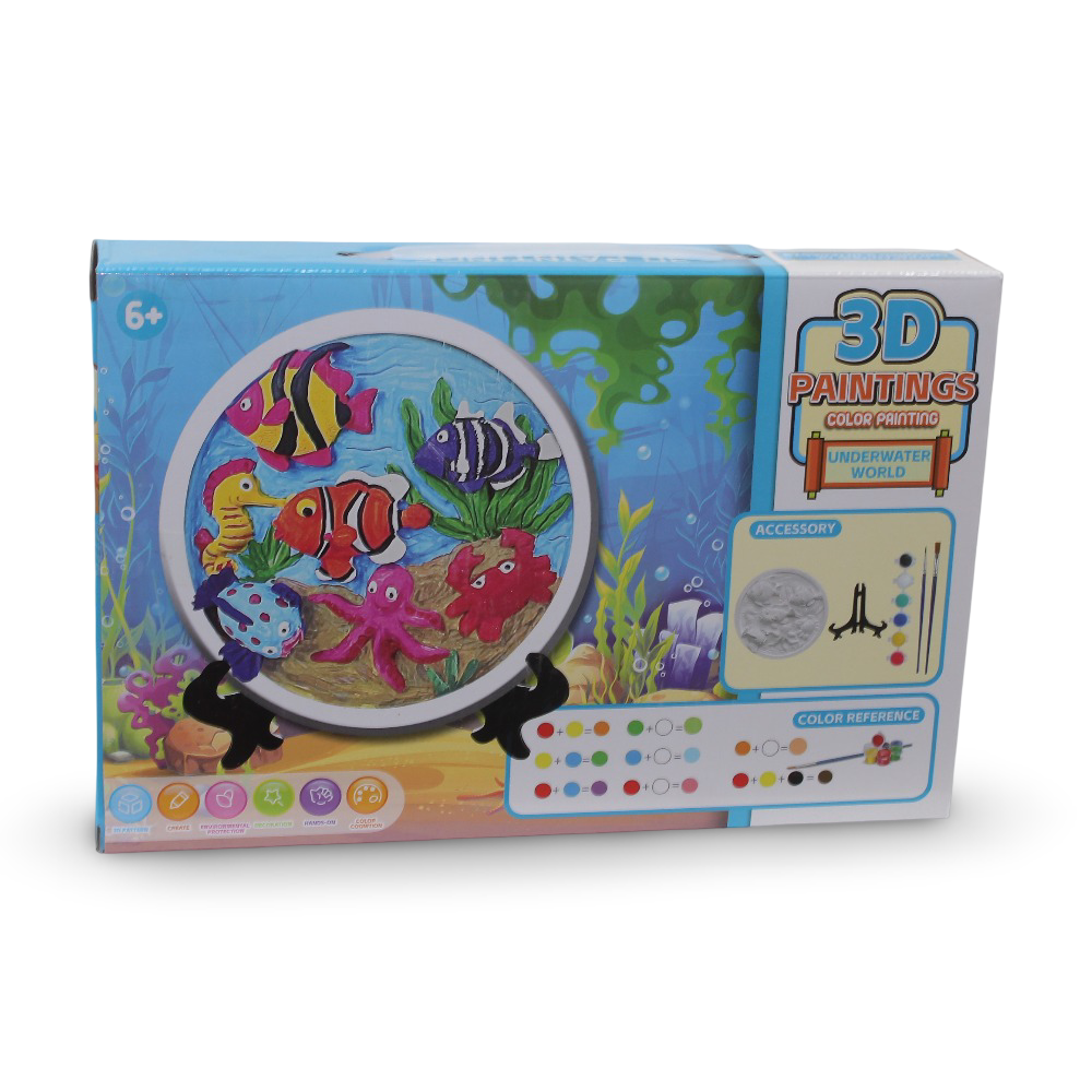 3D Paintings Color Painting Kit – 140 Colours
