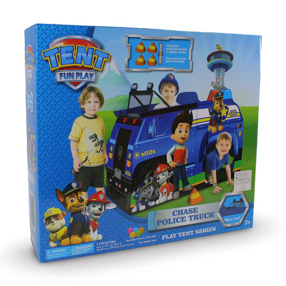 Paw Patrol Chase Police Truck Play Tent House