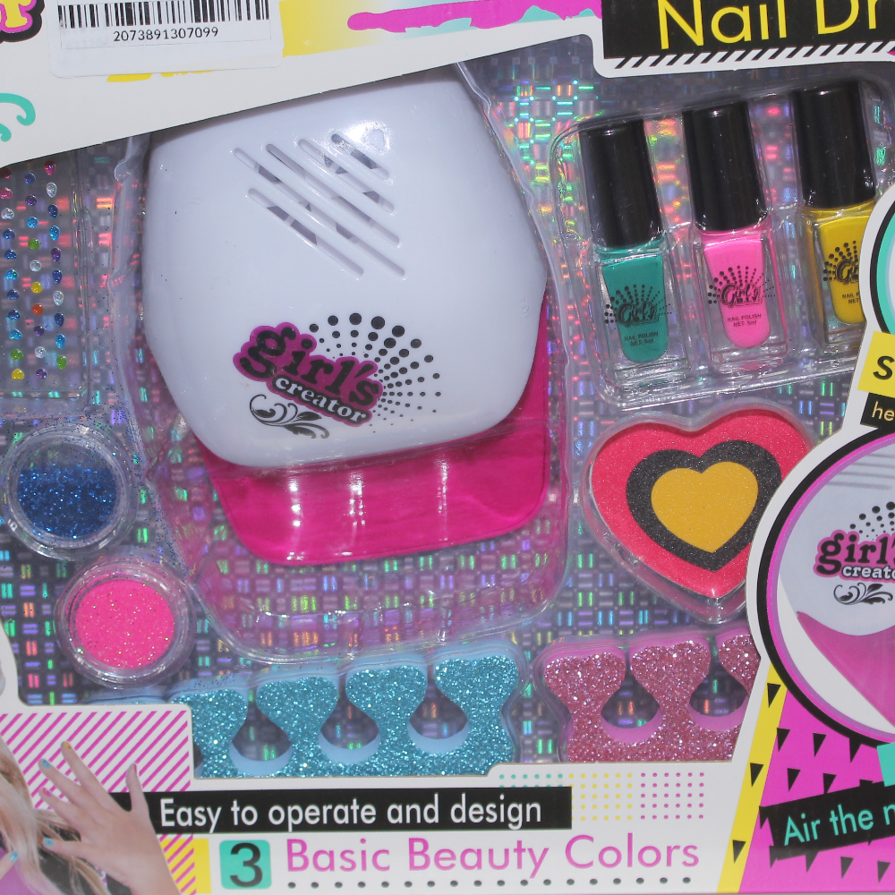 Girls Creator Nail Glam Salon Toy Set