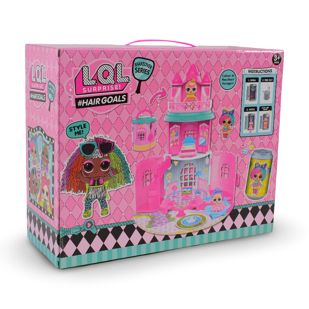 LOL Surprise Hair Goals Doll House Playset (Light & Sound)