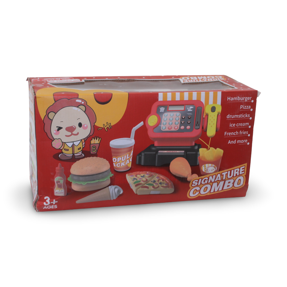 Signature Combo Toy Cash Register – 41 Pcs