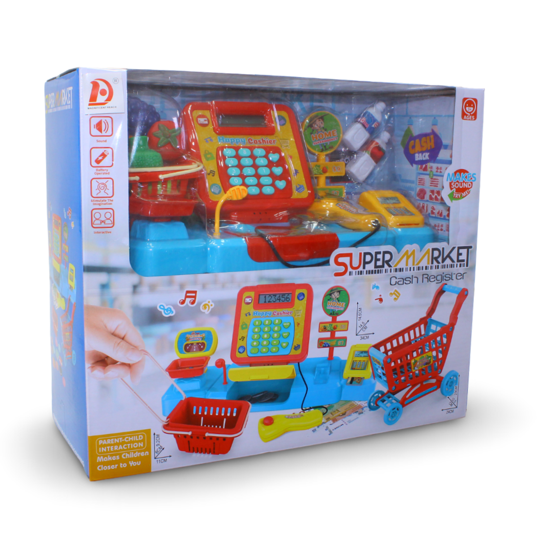 Supermarket Cash Register Toy Set