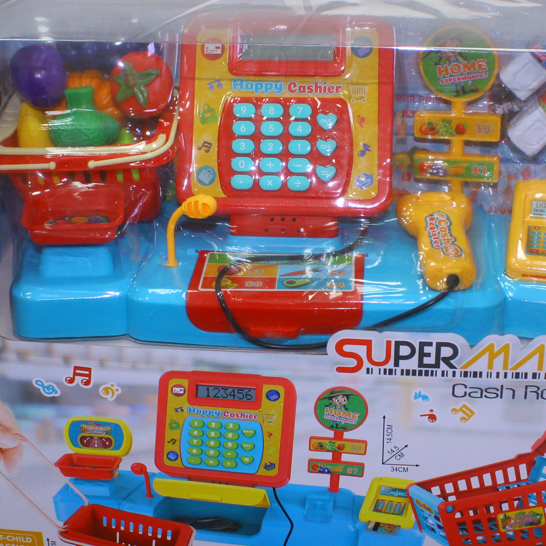 Supermarket Cash Register Toy Set