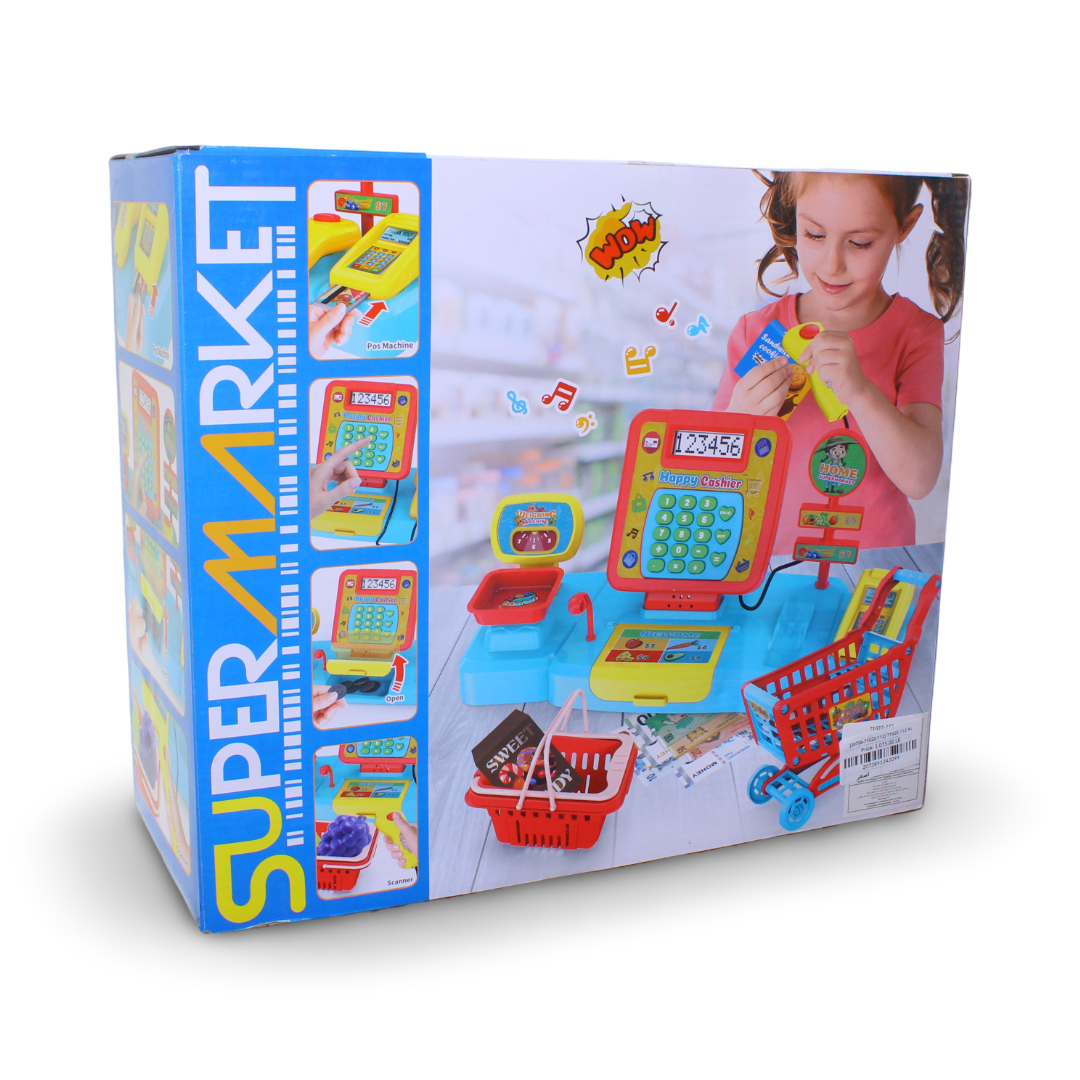 Supermarket Cash Register Toy Set
