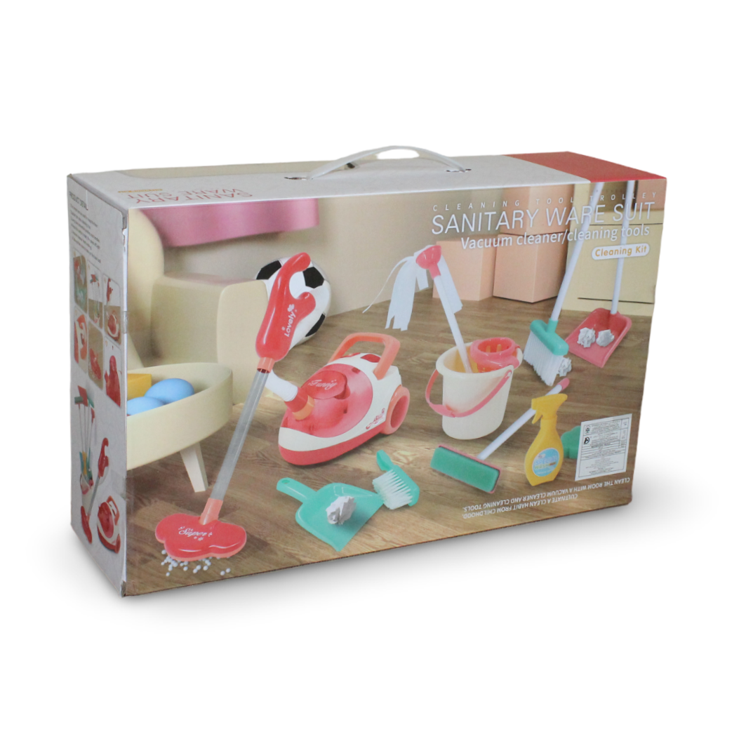 Sanitary Ware Suit Vacuum Cleaner Toy Set