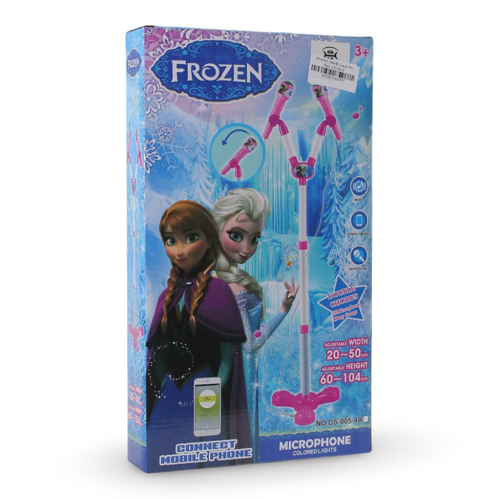 Frozen Kids Microphone – Adjustable Stand with Music & Lights