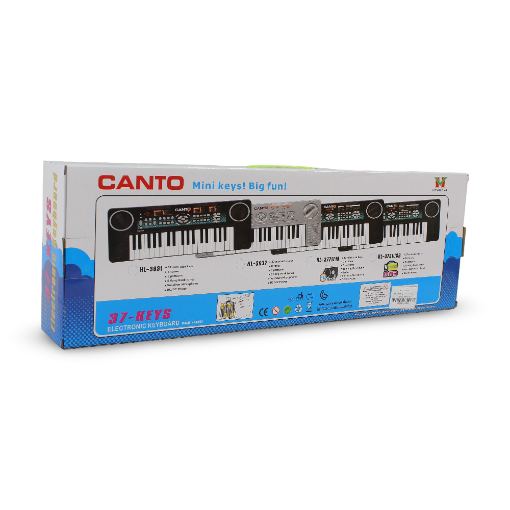 Canto 37-Keys Electronic Keyboard Toy