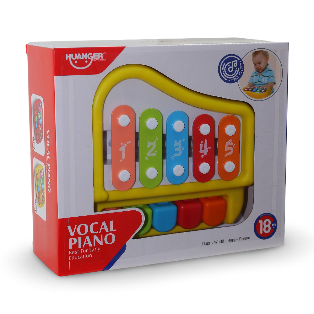 Huanger Vocal Piano Toy – Yellow
