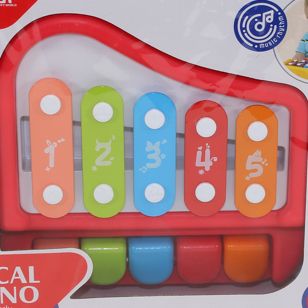 Huanger Vocal Piano Toy – Red
