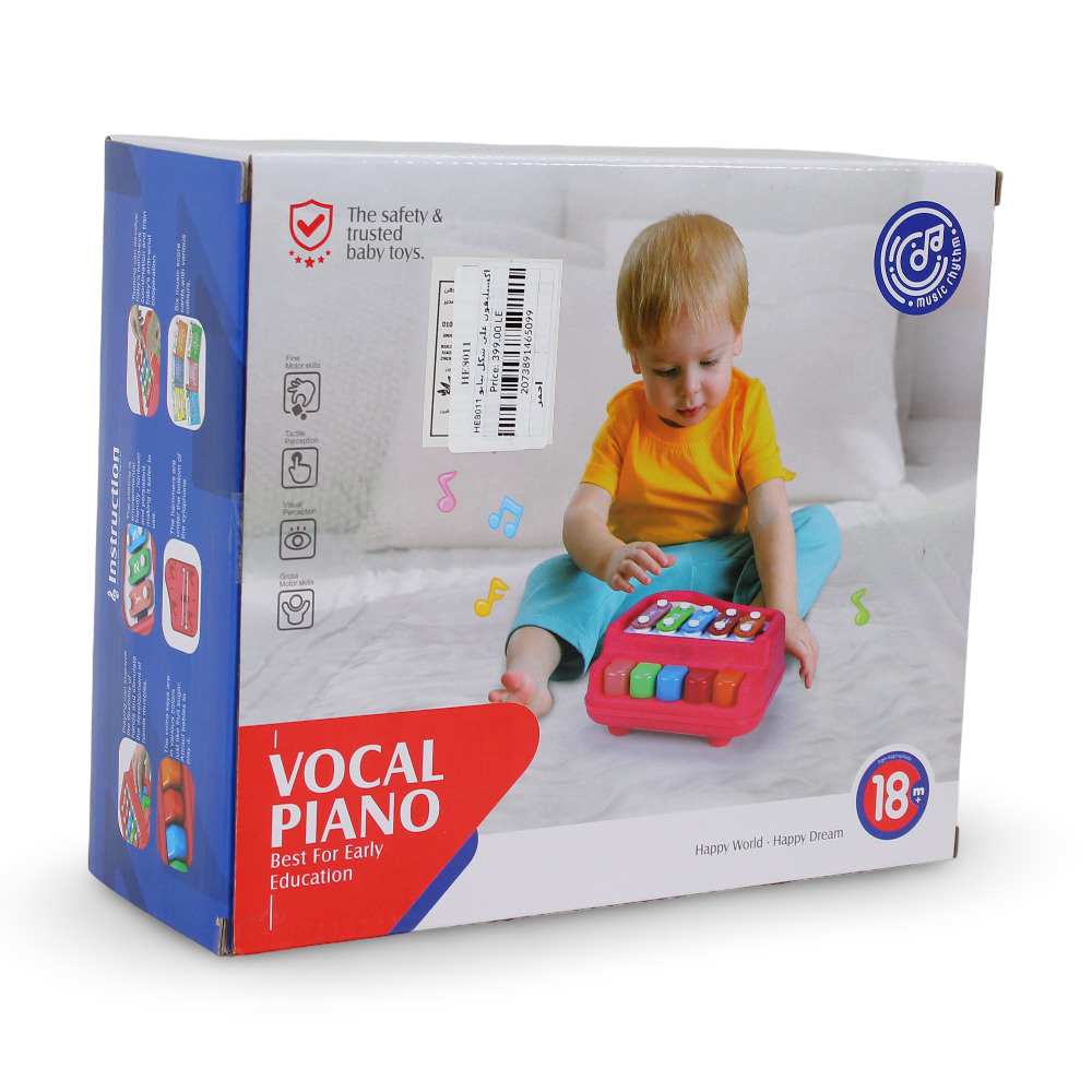 Huanger Vocal Piano Toy – Red