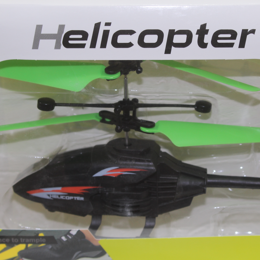 Plastic Remote Control Helicopter Toy – Green