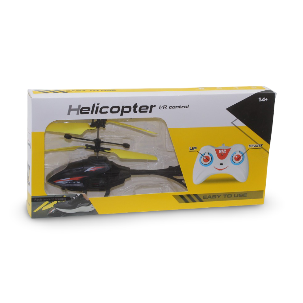 Plastic Remote Control Helicopter Toy – Yellow