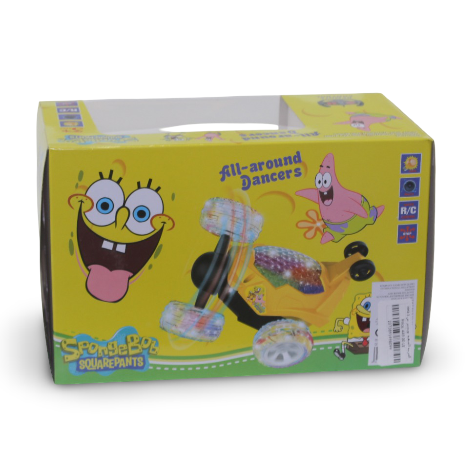 SpongeBob Stunt Rolling Car