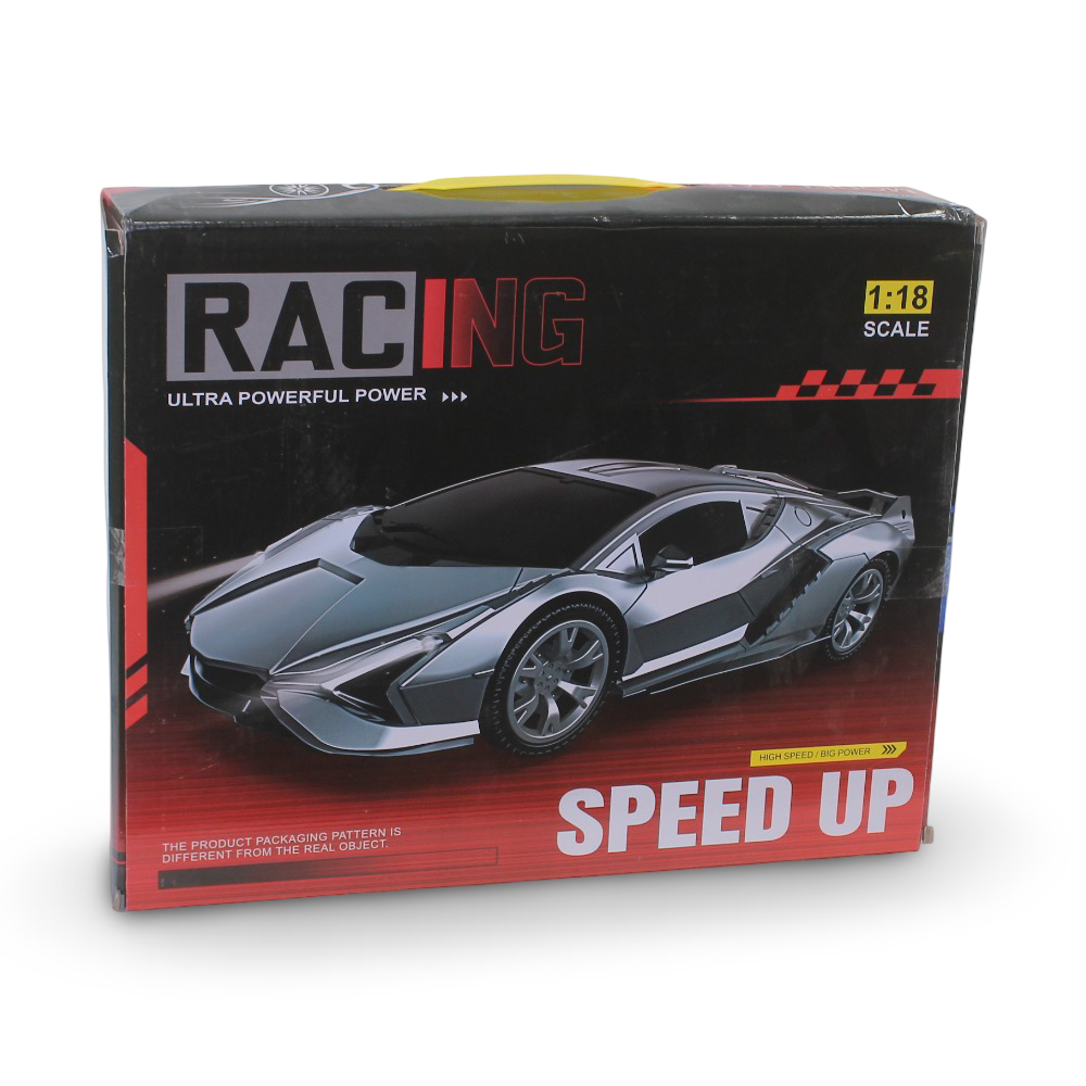 Remote Control 1:18 Scale Racing Model Car Toy – Red