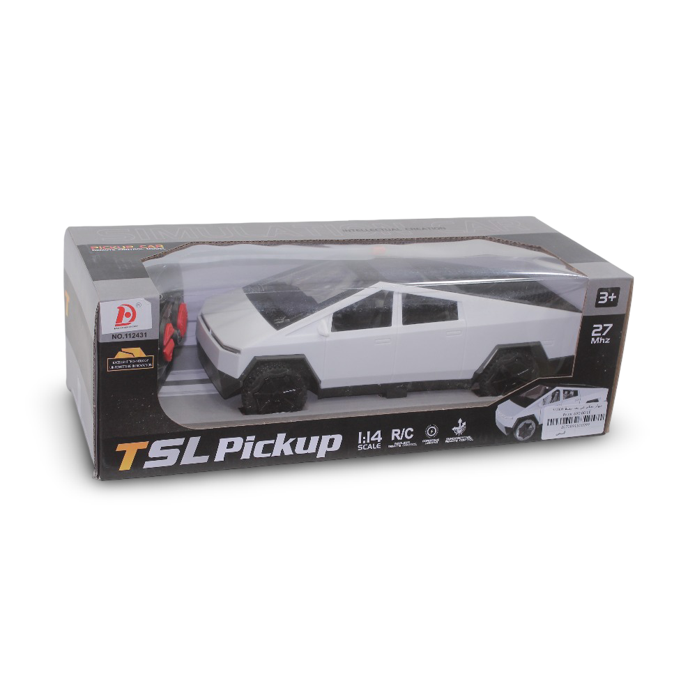 Remote Control TSL Pickup Truck – White & 1:14 Scale
