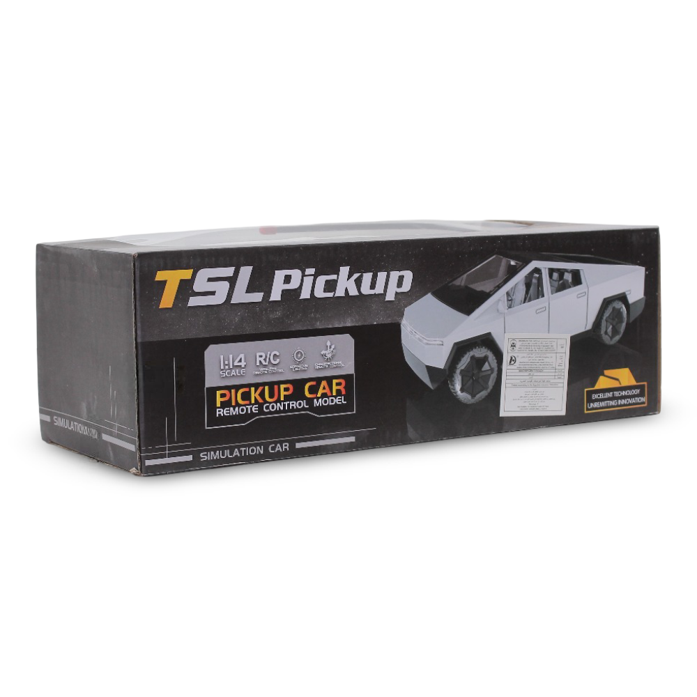 Remote Control TSL Pickup Truck – White & 1:14 Scale
