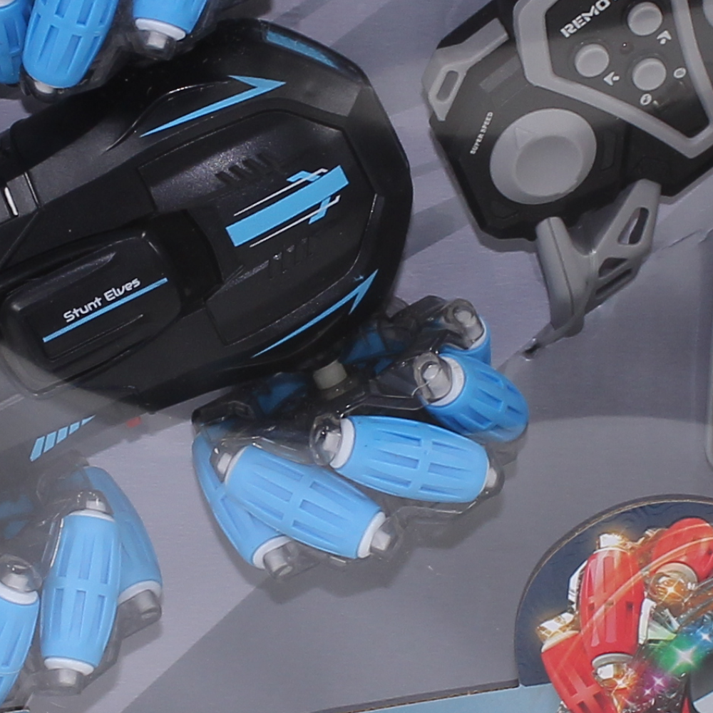 Stunt Racing Gesture-Control Car – Blue & Black