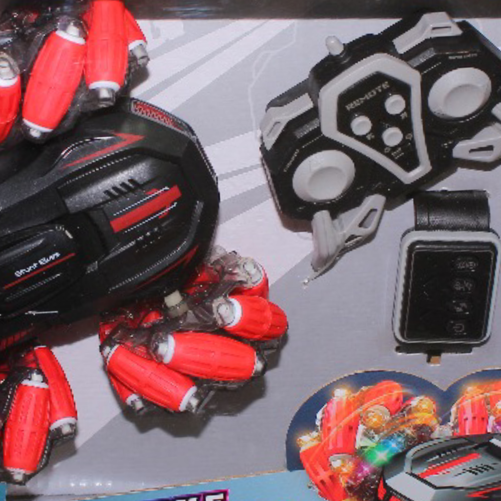 Stunt Racing Gesture-Control Car – Red & Black