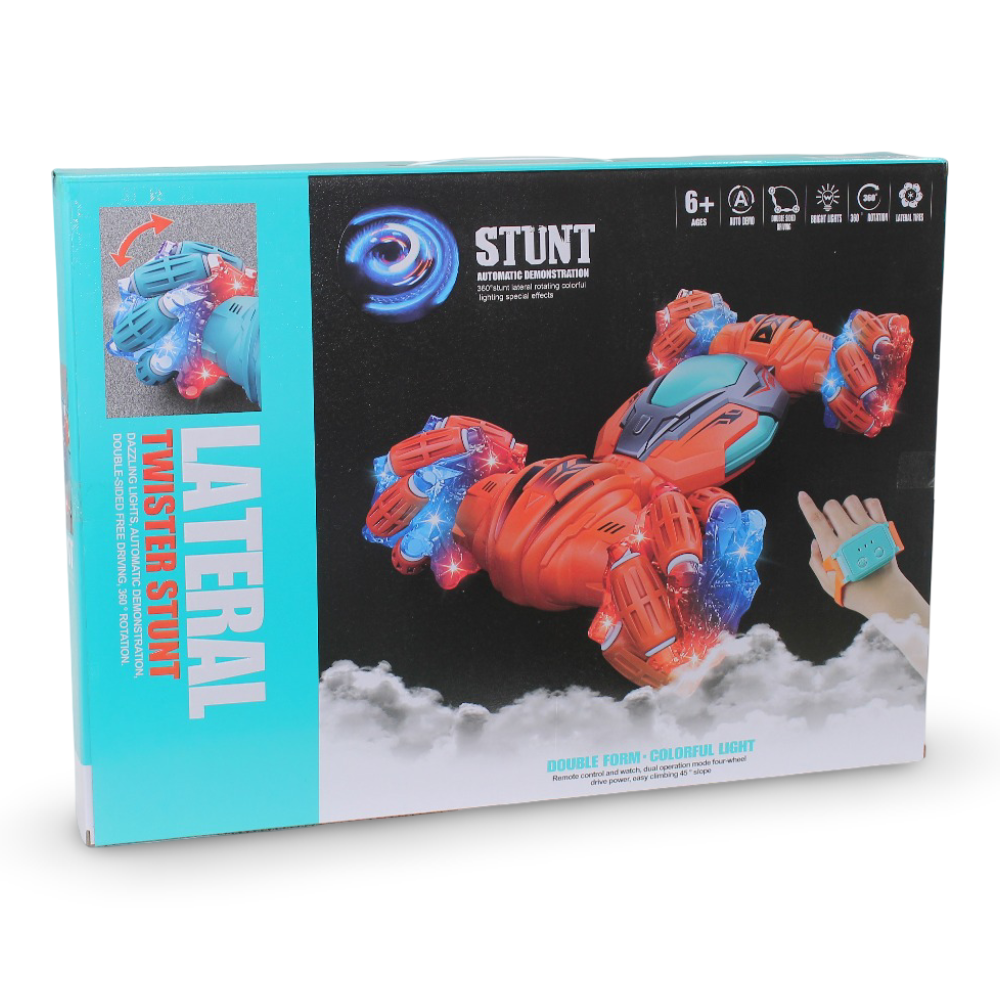 360° Stunt Remote Control Car with Hand Gesture Control