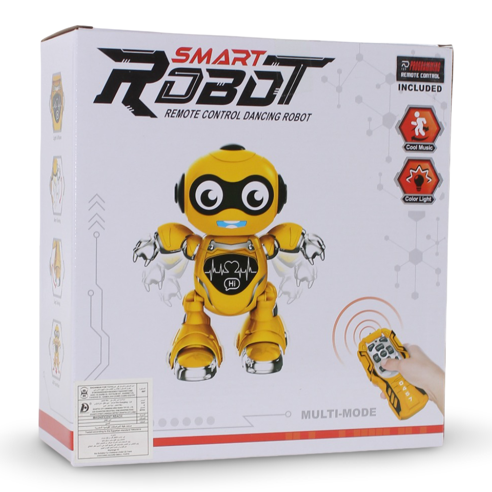 Smart Remote Control Dancing Robot – Red