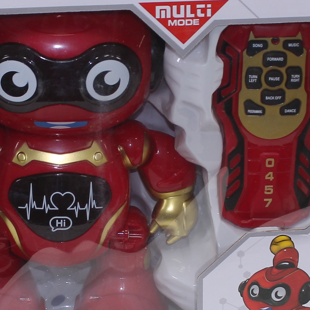 Smart Remote Control Dancing Robot – Red