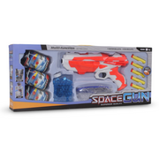 2-in-1 Foam & Gel Space Gun – Orange