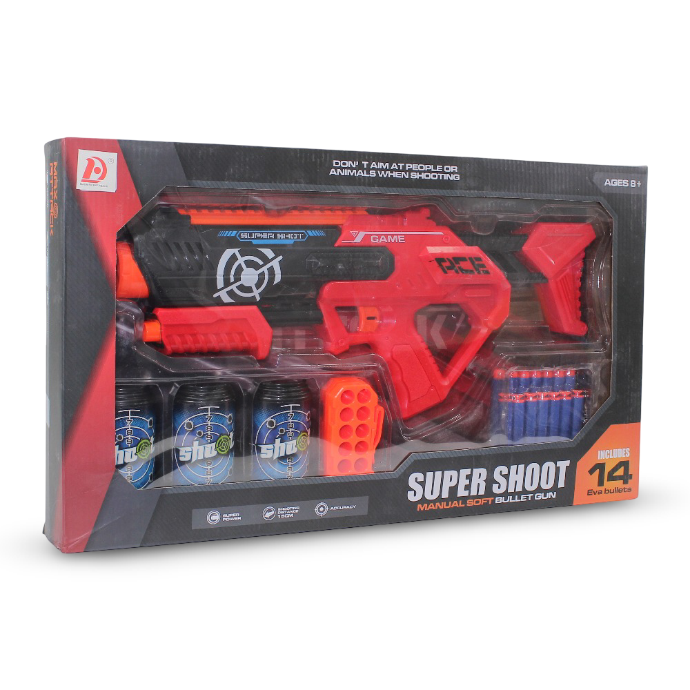 Soft Bullet Super Shoot Toy Gun Set