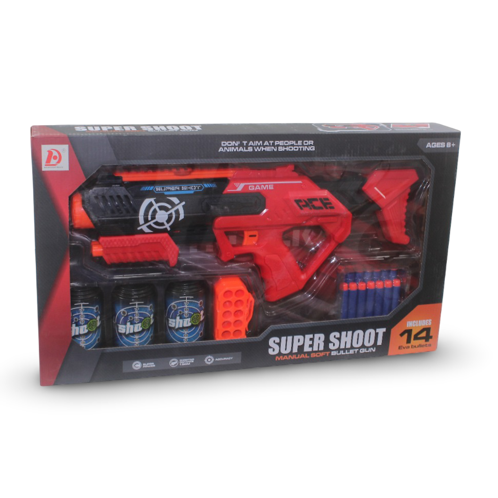 Soft Bullet Super Shoot Toy Gun Set