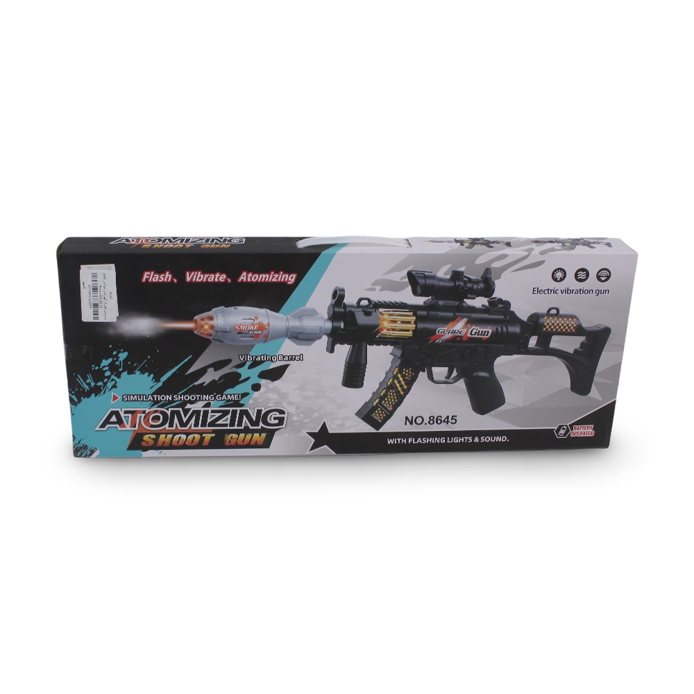 Atomizing Shoot Gun (Sound & Light) – Black