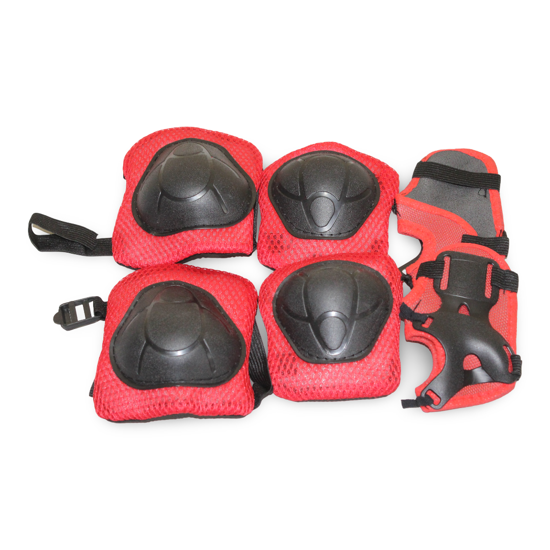 Kids Skating Safety Protection Set – Red - Toys - OKO